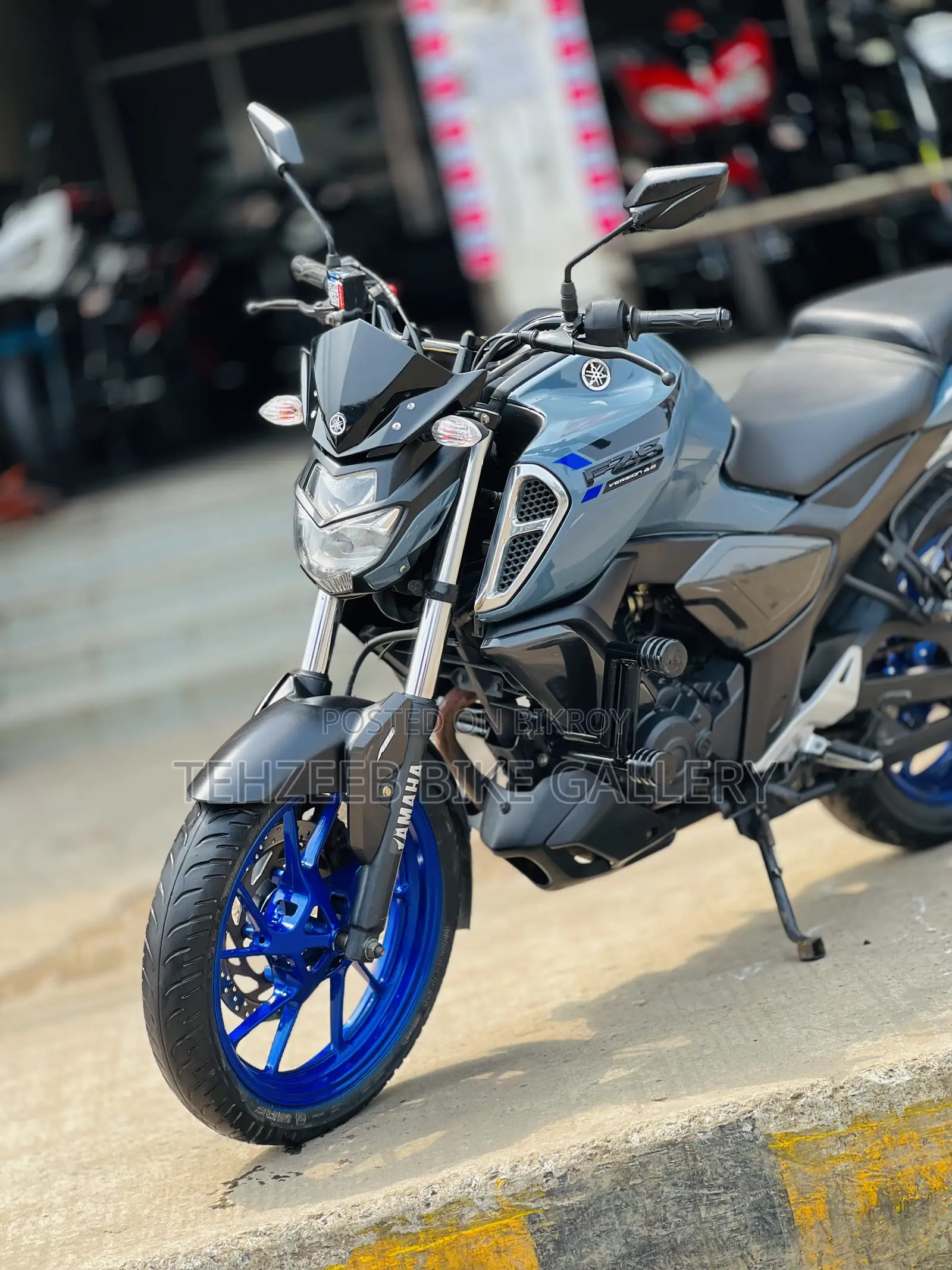 Yamaha FZS V3 2020 Gray