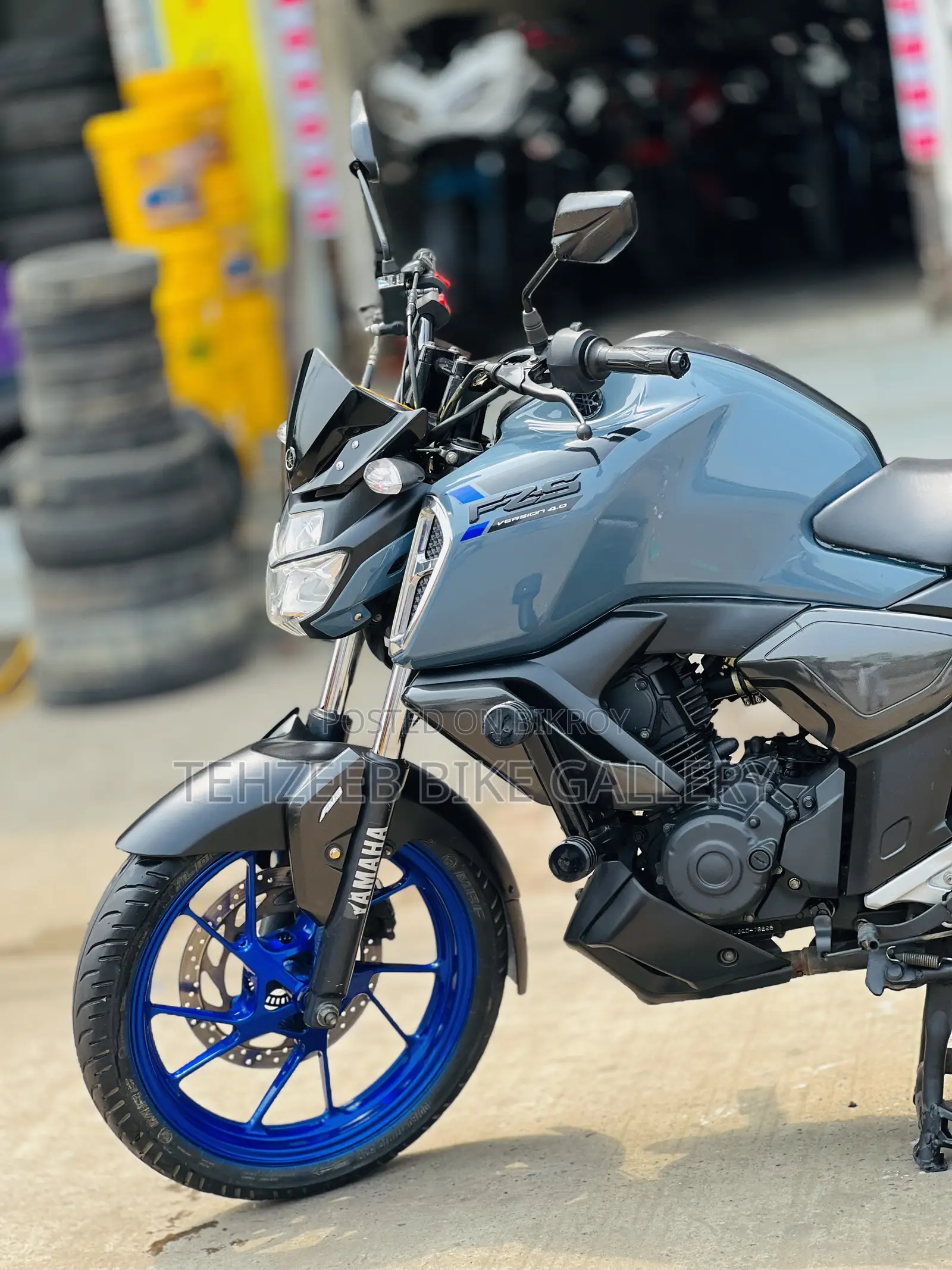 Yamaha FZS V3 2020 Gray