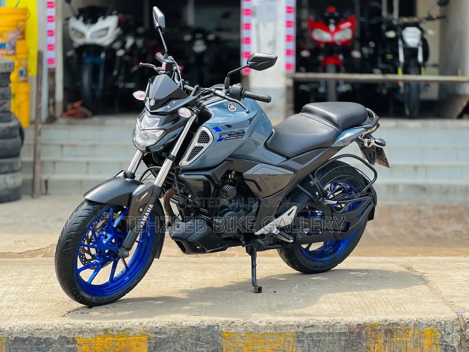 Yamaha FZS V3 2020 Gray