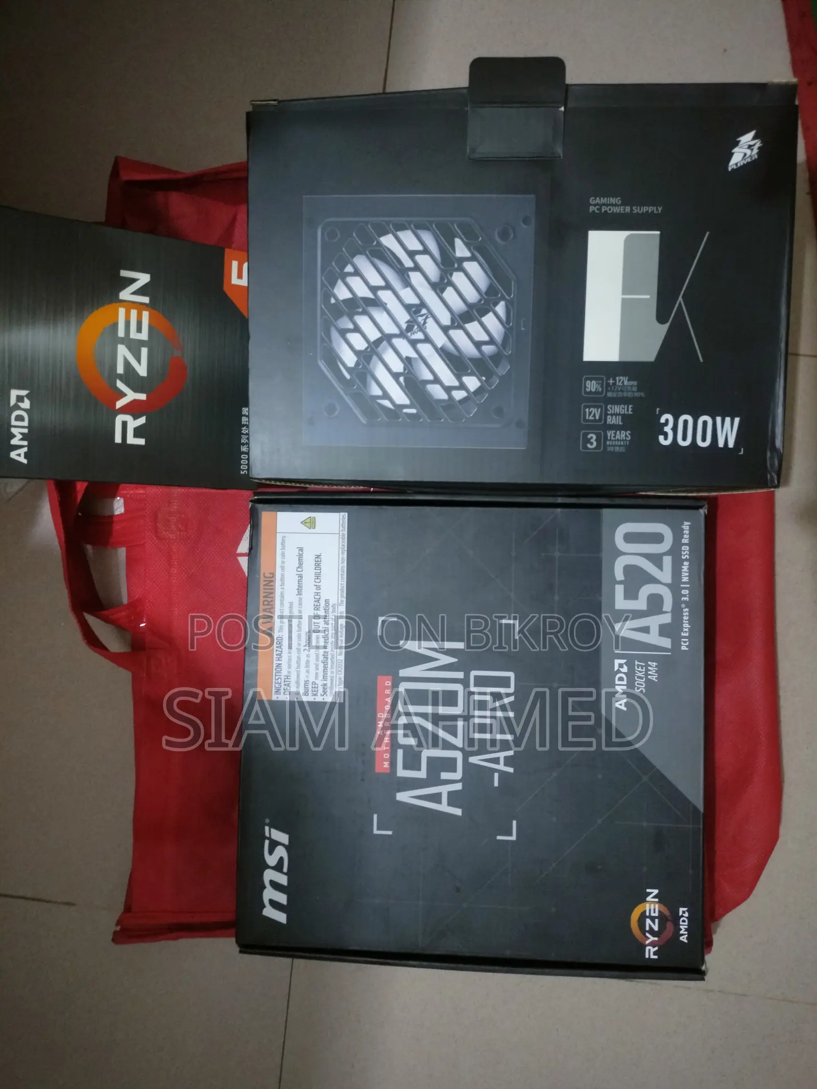 Desktop Computer 16GB AMD Ryzen 5 SSD 256GB