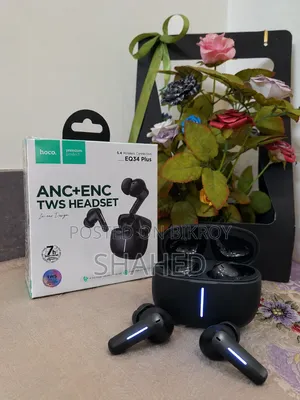 HOCO EQ34 Plus ANC+ENC TWS Bluetooth Earbuds | Bluetooth 5.4 |Original