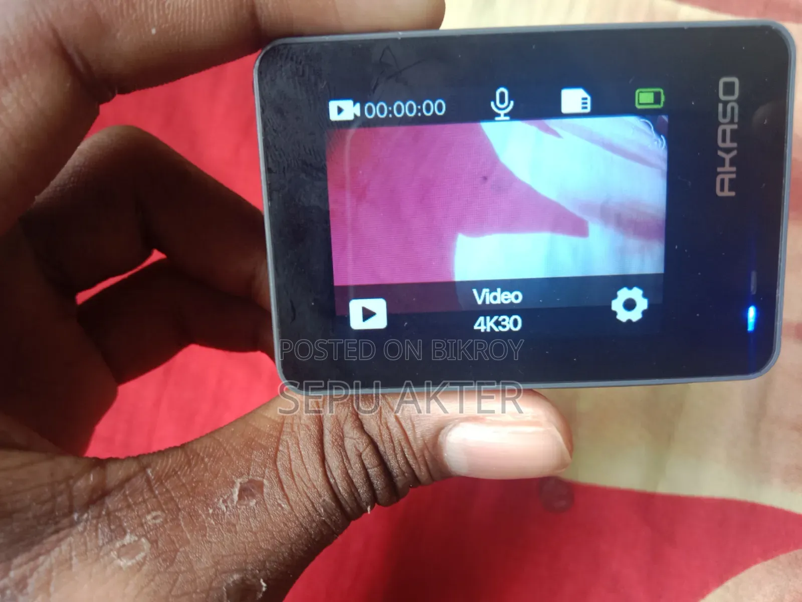 Akaso Brave Action Camera in Good Condition