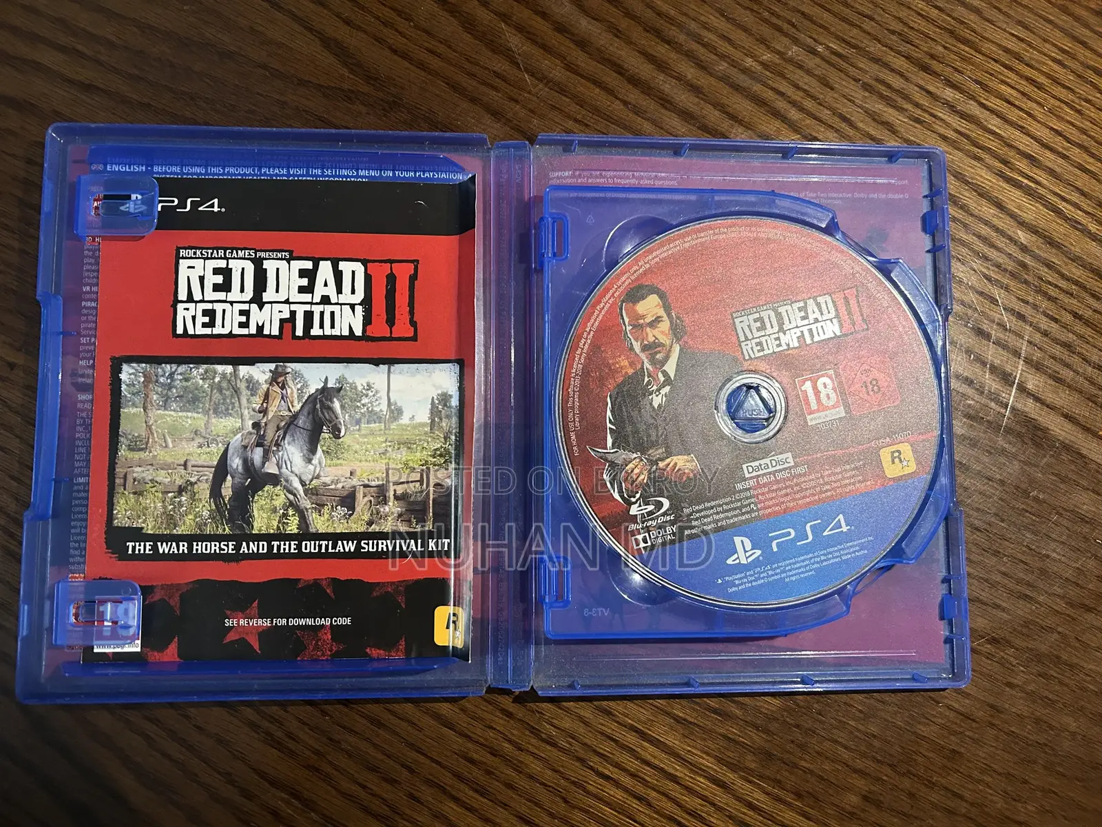 PS4 Pro (1 Terrabyte) + RDR2 Game + Dual Controller