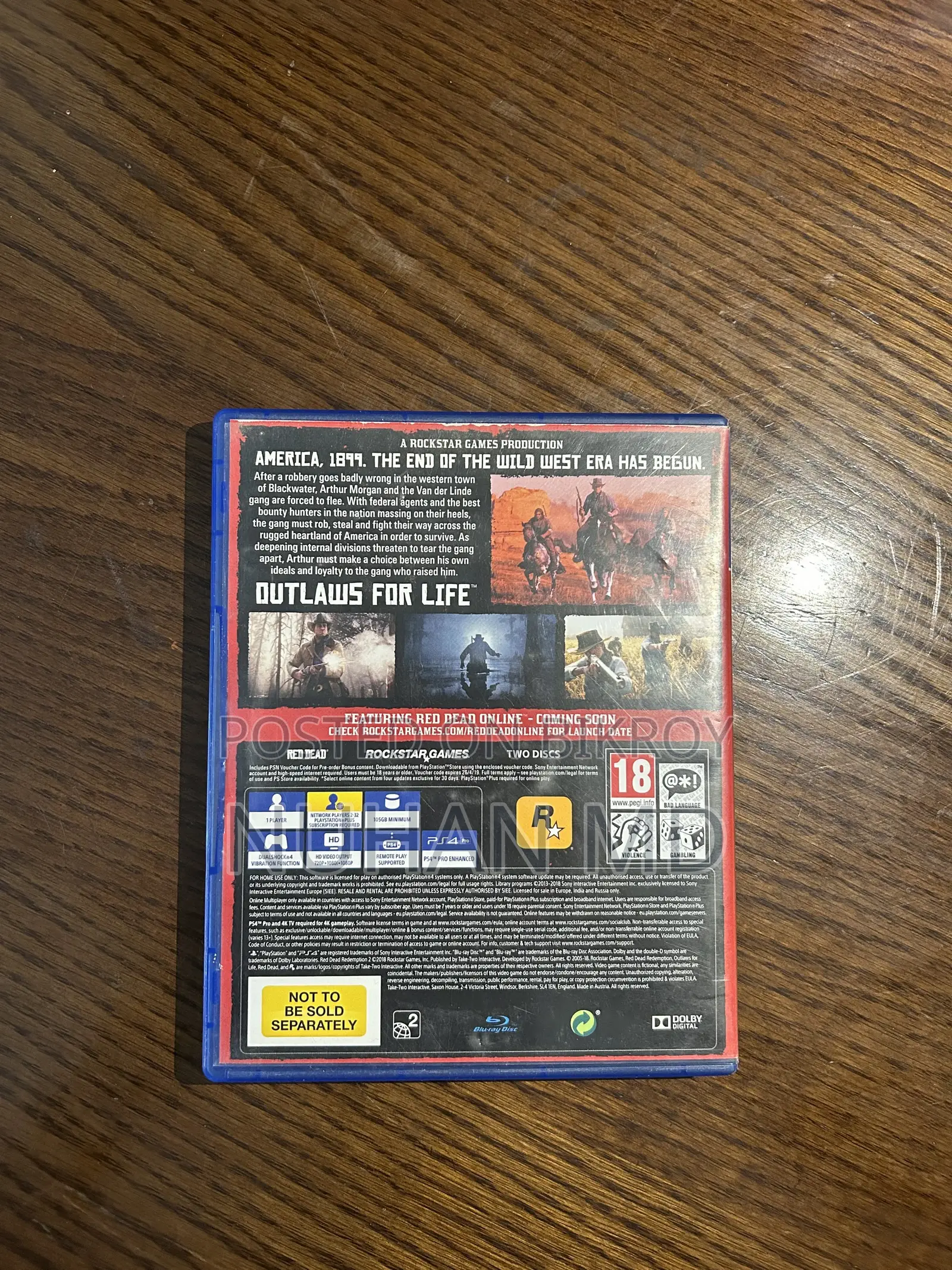 PS4 Pro (1 Terrabyte) + RDR2 Game + Dual Controller