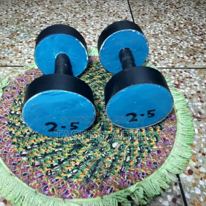 2.5 Kg + 2.5 Kg = 1 Pair Dumbbell