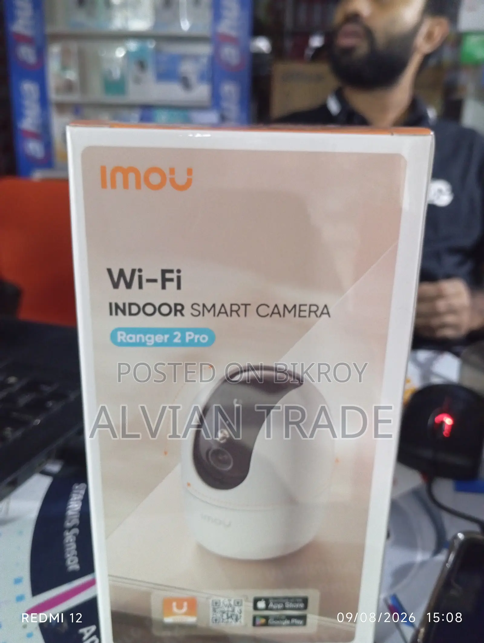 Imou Ranger 2 Pro 3.6mm Pan Tilt Wifi Camera