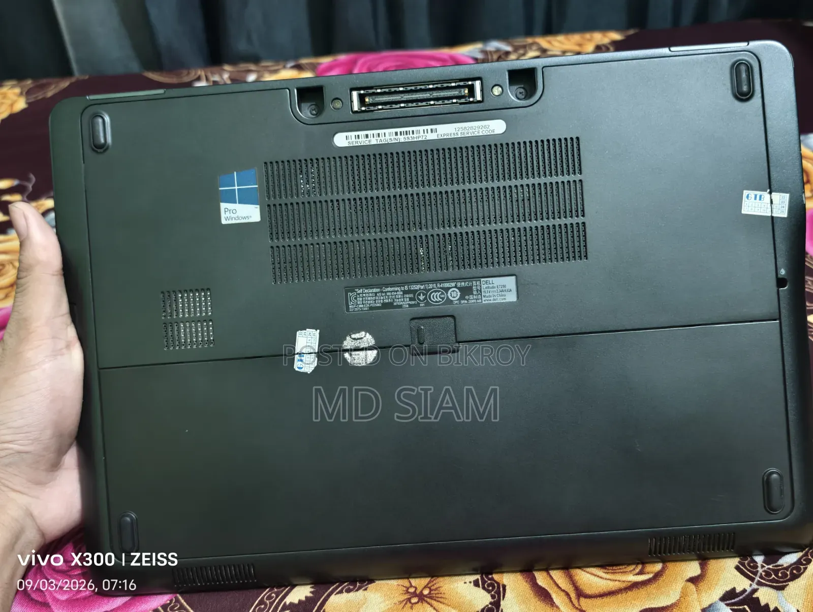 Laptop Dell 8GB Intel Core I5 SSD 128GB