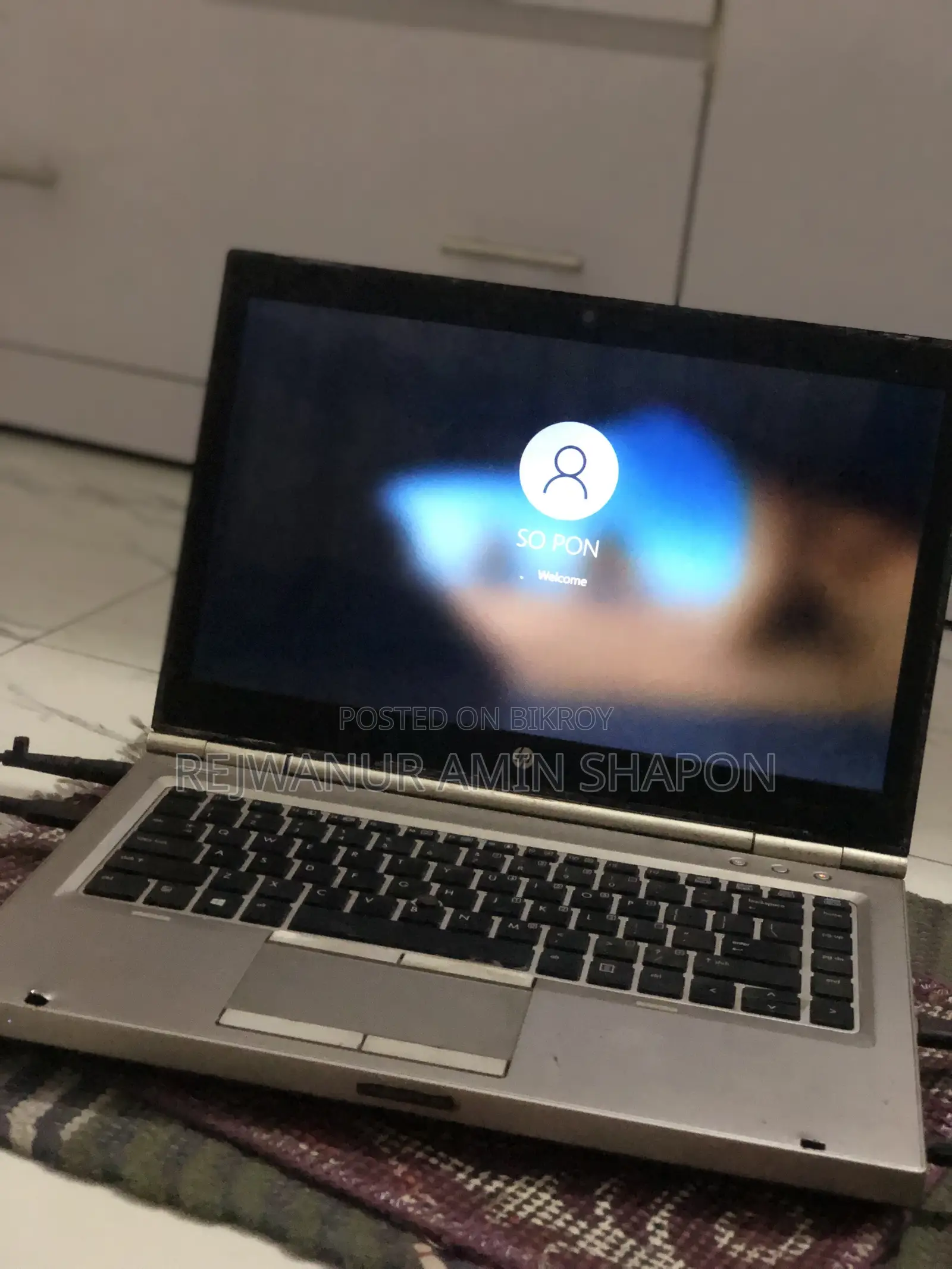 Laptop HP EliteBook 8740W 4GB Intel Core I5 SSD 512GB