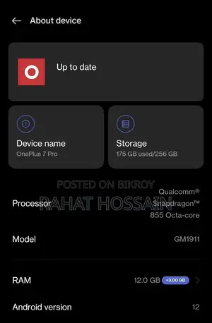 OnePlus 7 Pro 256 GB Blue