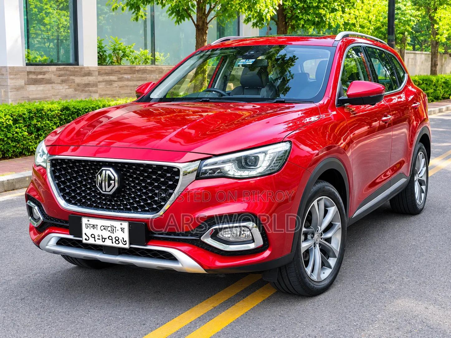 MG HS 2021 Red