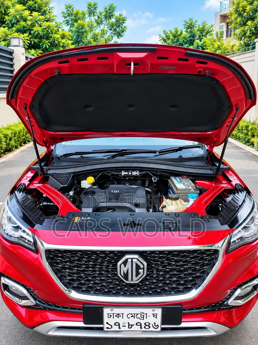 MG HS 2021 Red