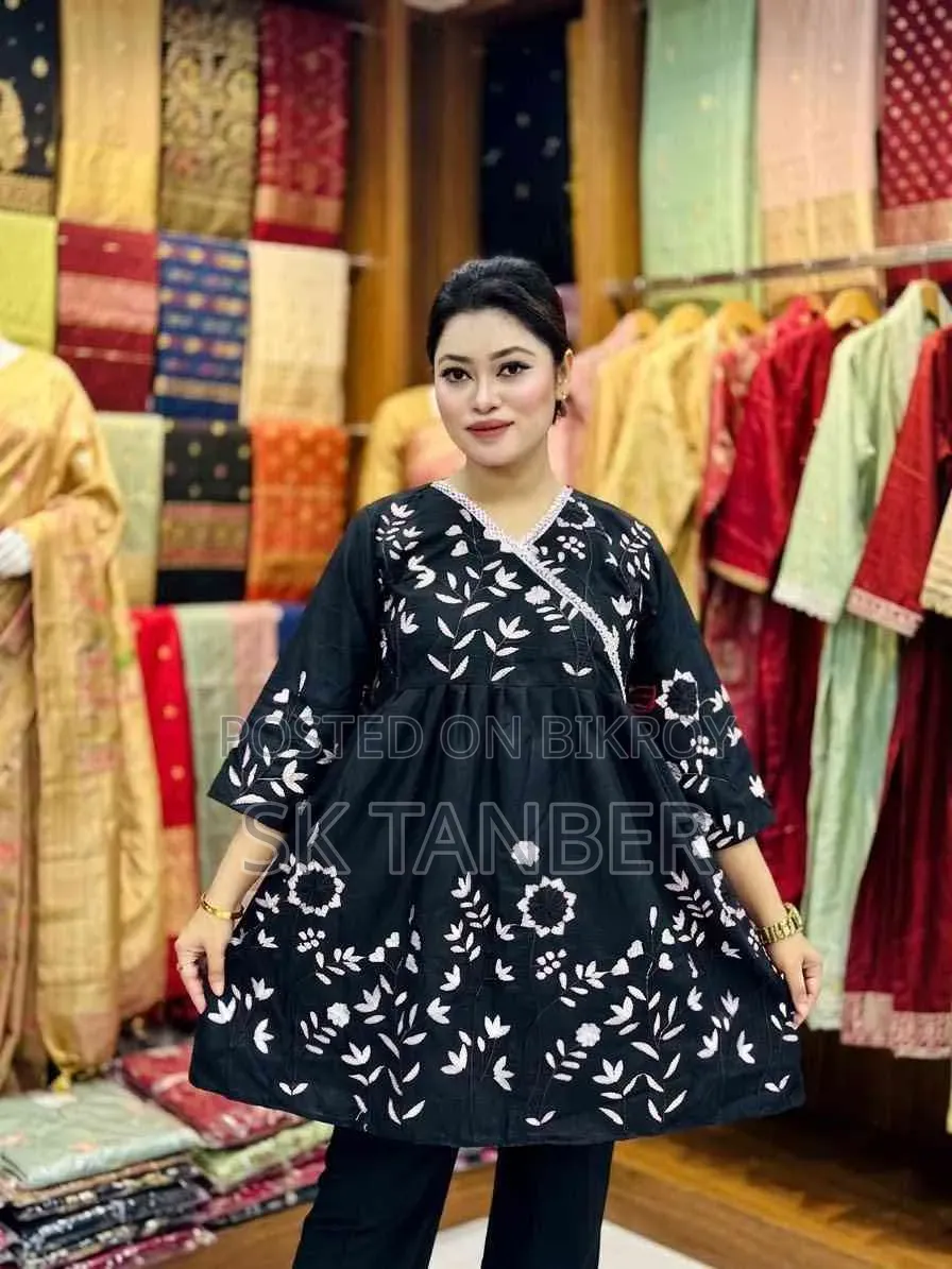 ইউনিক এমব্রয়ডারি ওয়ান পিস টপস