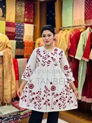 ইউনিক এমব্রয়ডারি ওয়ান পিস টপস
