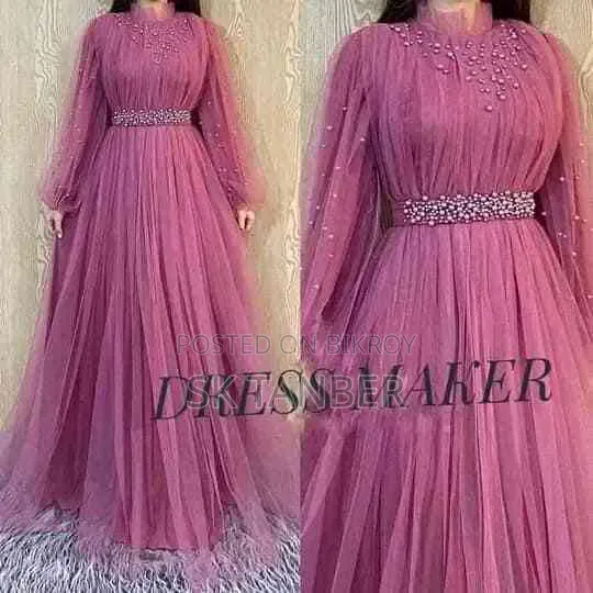 গাউন Pearl Net Gown