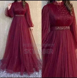 গাউন Pearl Net Gown