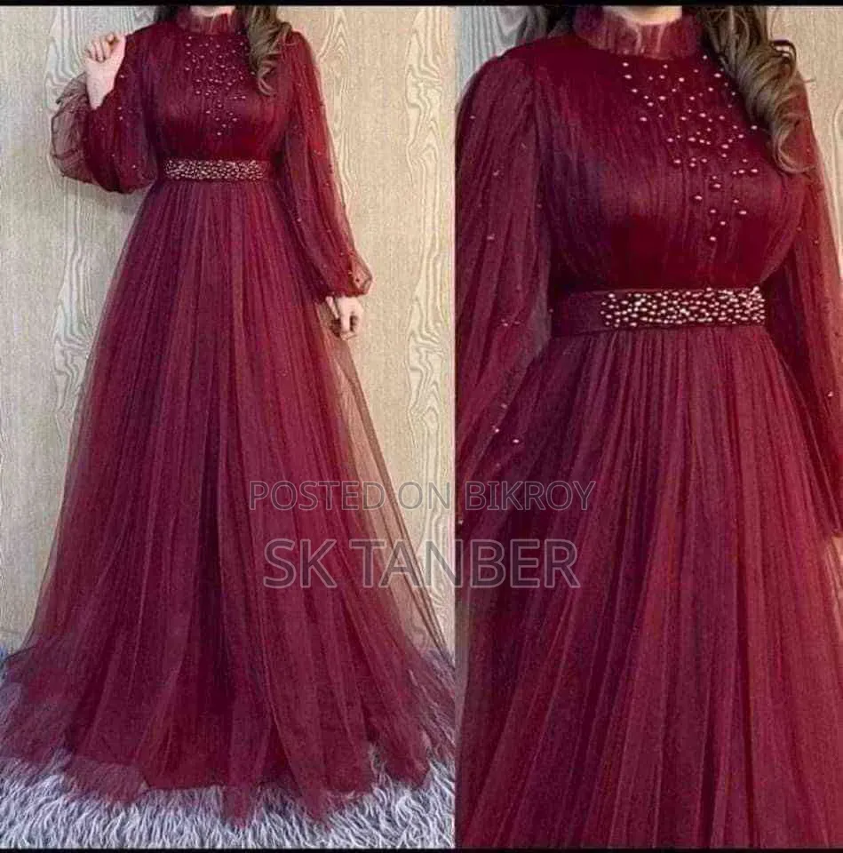 গাউন Pearl Net Gown