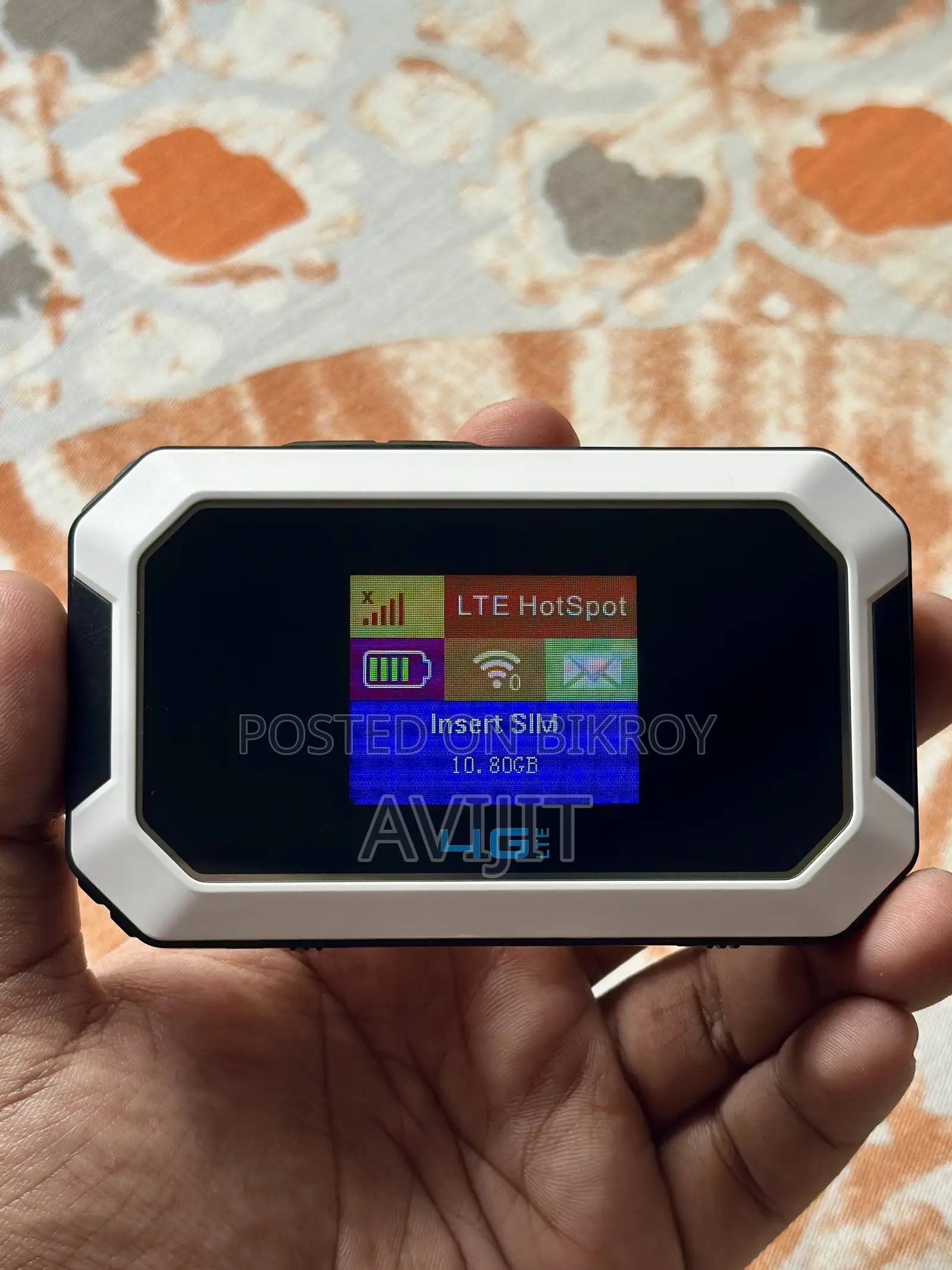OLAX 4G+ Pocket Router | Wi-Fi 6 | 3000mAh