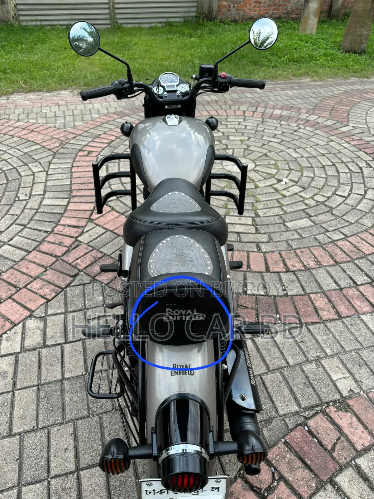 রয়াল এনফিলড ক্লাসিক ৩৫০ ২০২৫ গ্রে