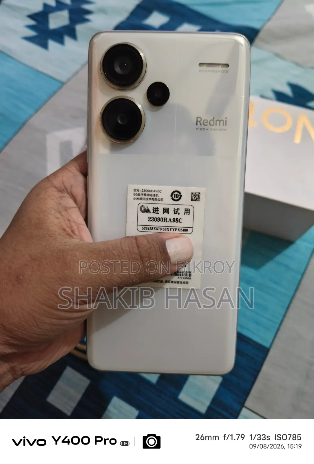 Xiaomi Redmi Note 13 Pro+ 256 GB White