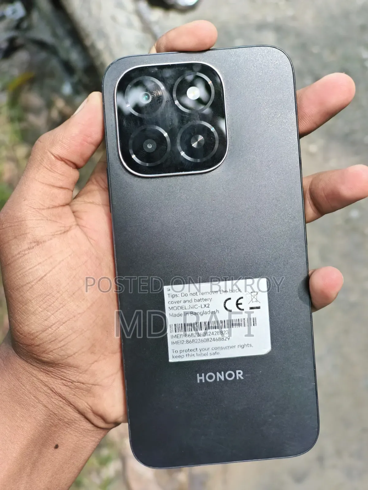 Honor X6C 256 GB Black