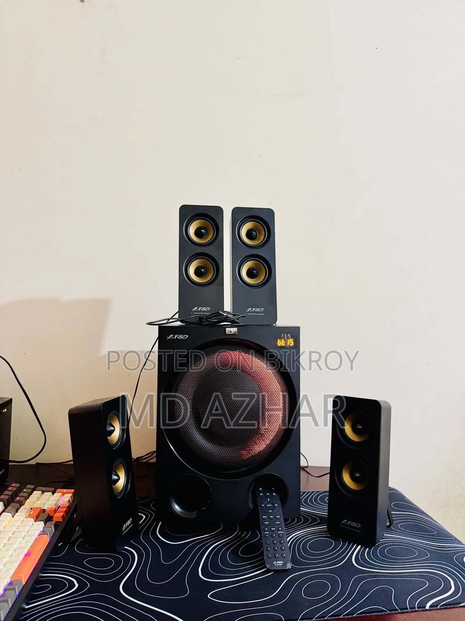 F D F7700X 4.1 Multimedia Speaker