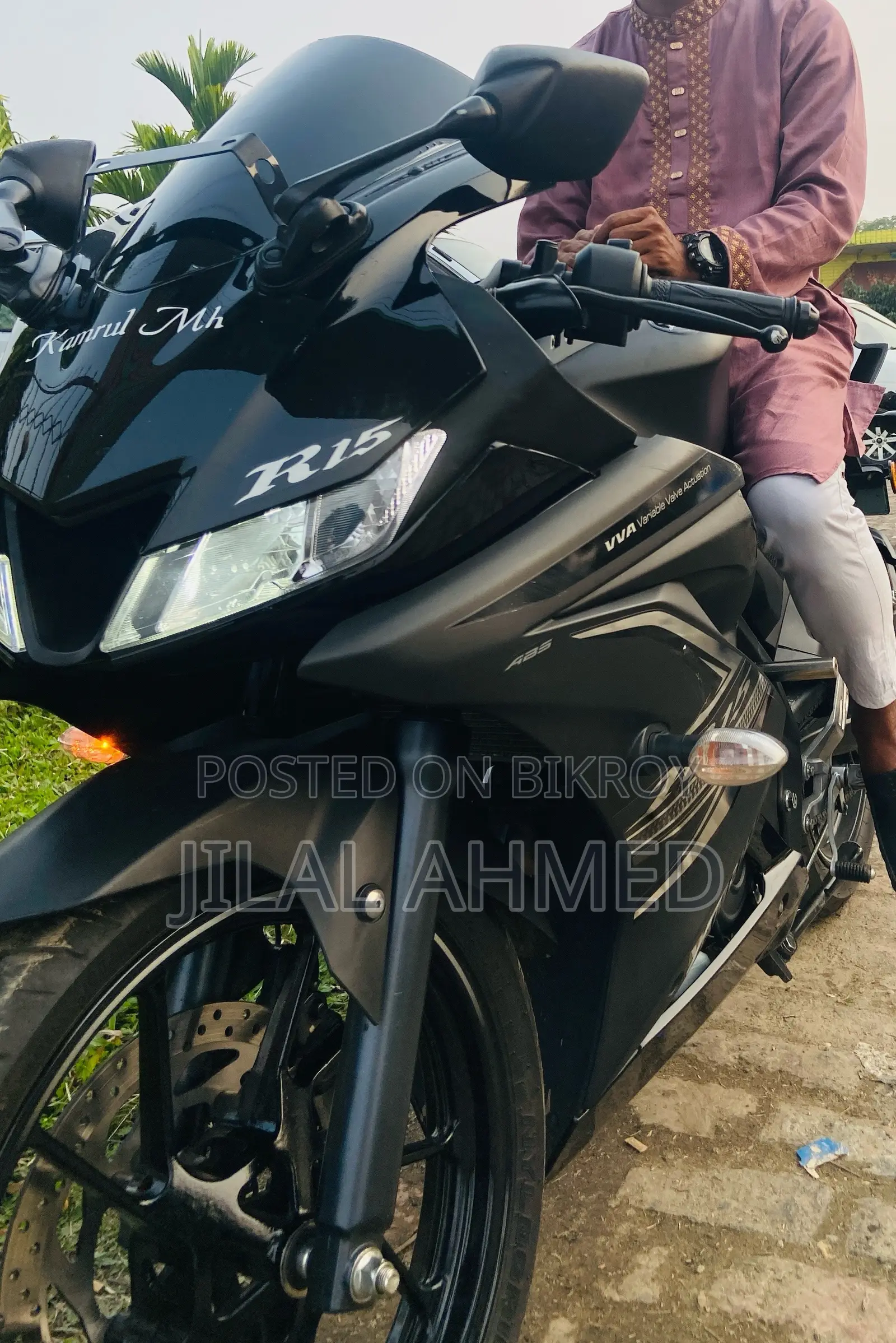 Yamaha R15 V3 2022 Black