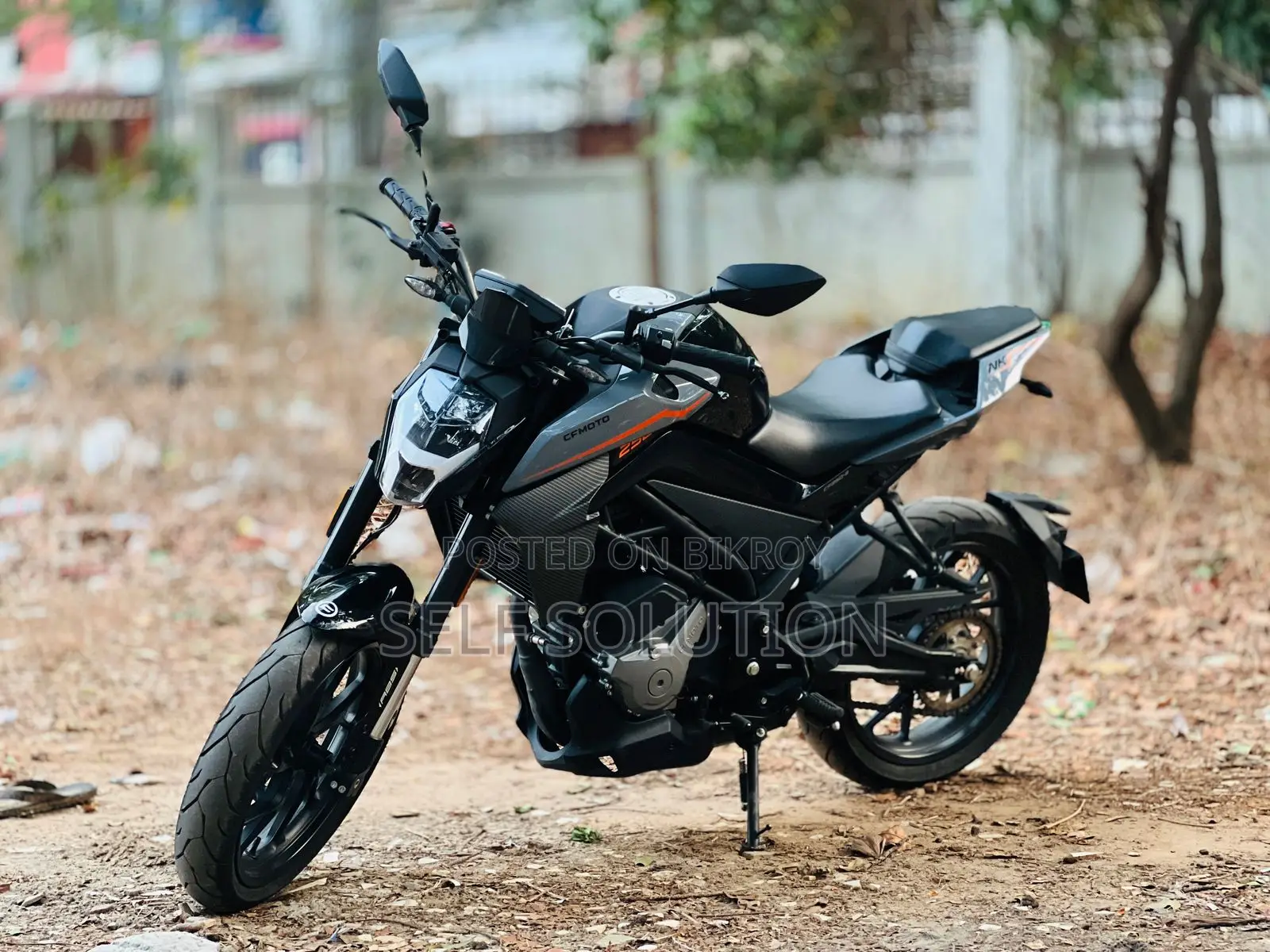 CFMoto 250NK 2025 Black