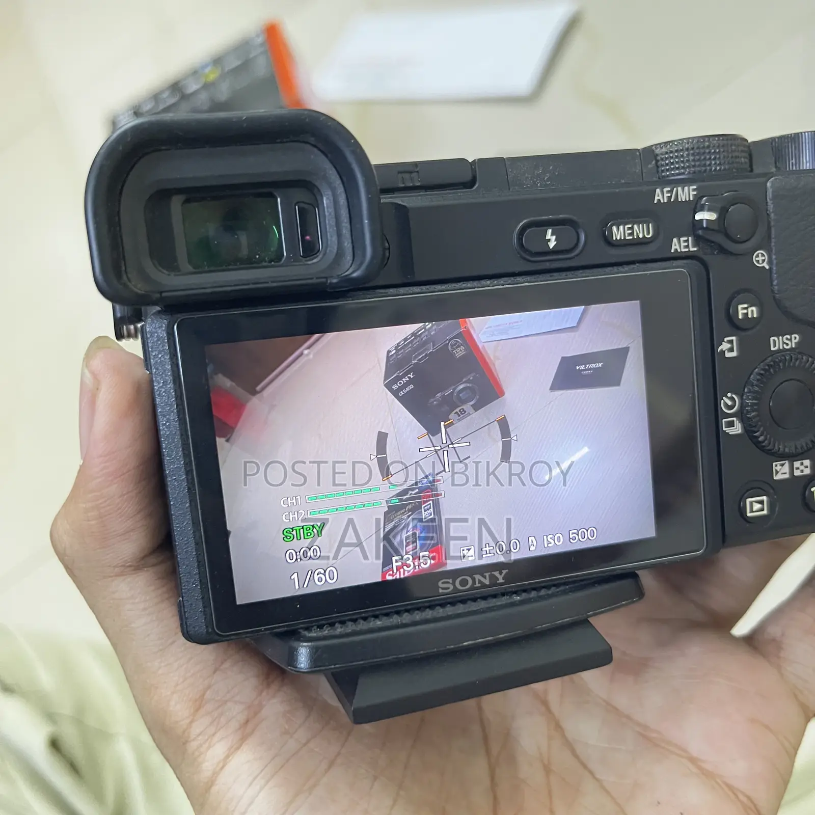 Sony A6400 With Viltrox 23mm F1.4 Lens Kit Lens and Memory Card Too!