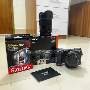 Sony A6400 With Viltrox 23mm F1.4 Lens Kit Lens and Memory Card Too!
