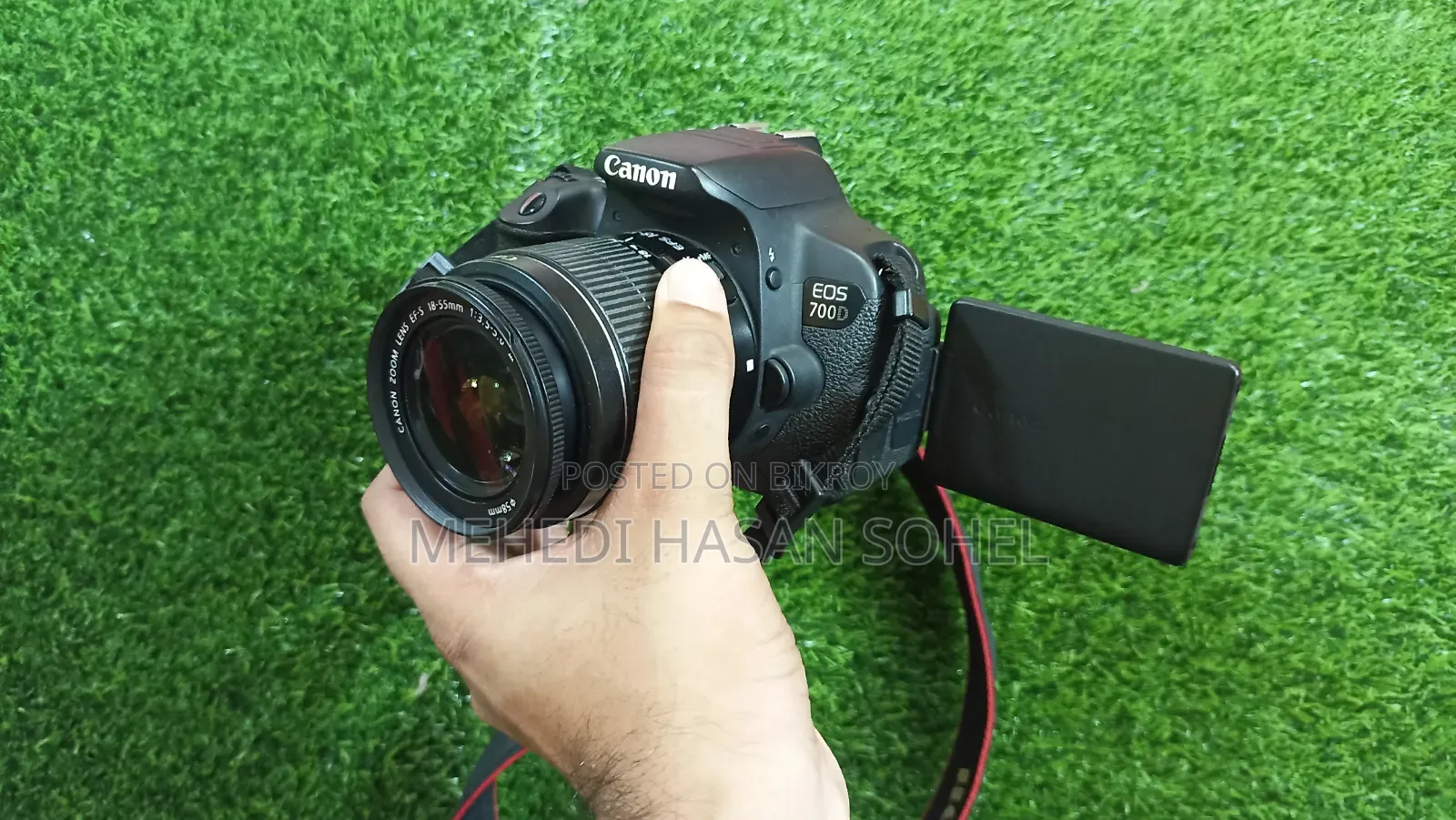 Canon 700D বাংলাদেশের জাতীয় ক্যামেরা।