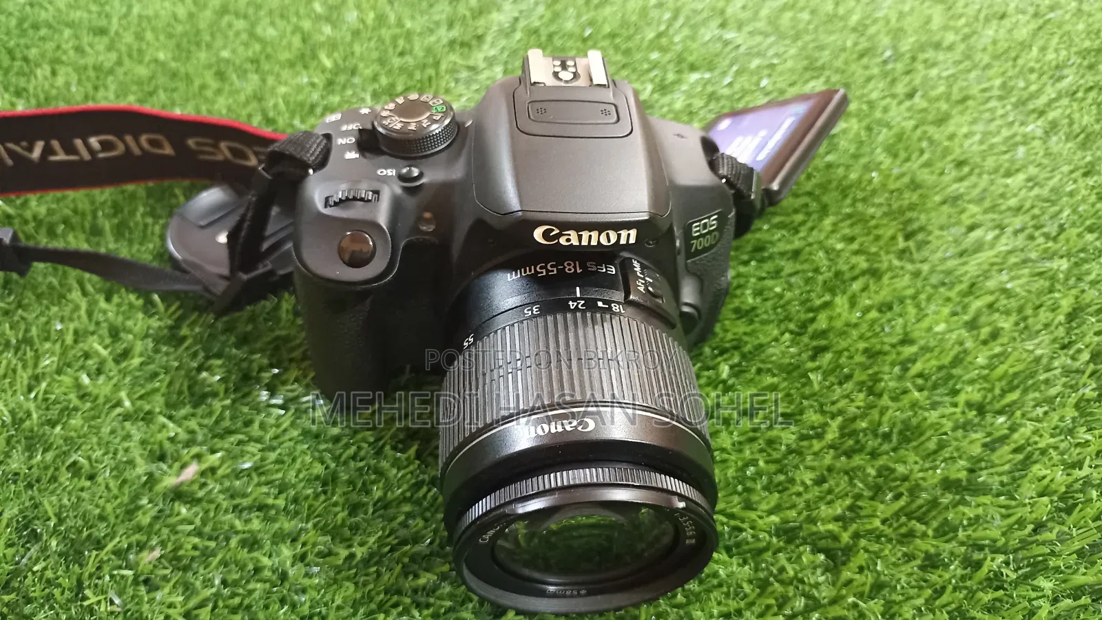 Canon 700D বাংলাদেশের জাতীয় ক্যামেরা।