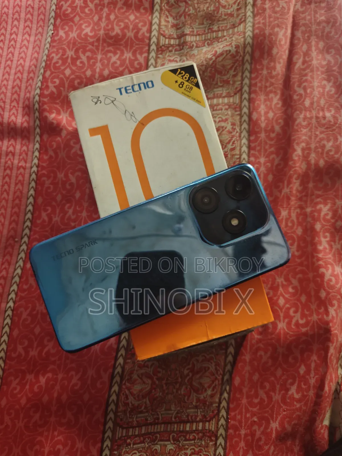 Tecno Spark 10C 128 GB Blue
