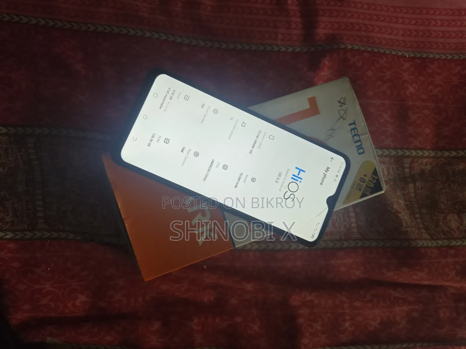 Tecno Spark 10C 128 GB Blue