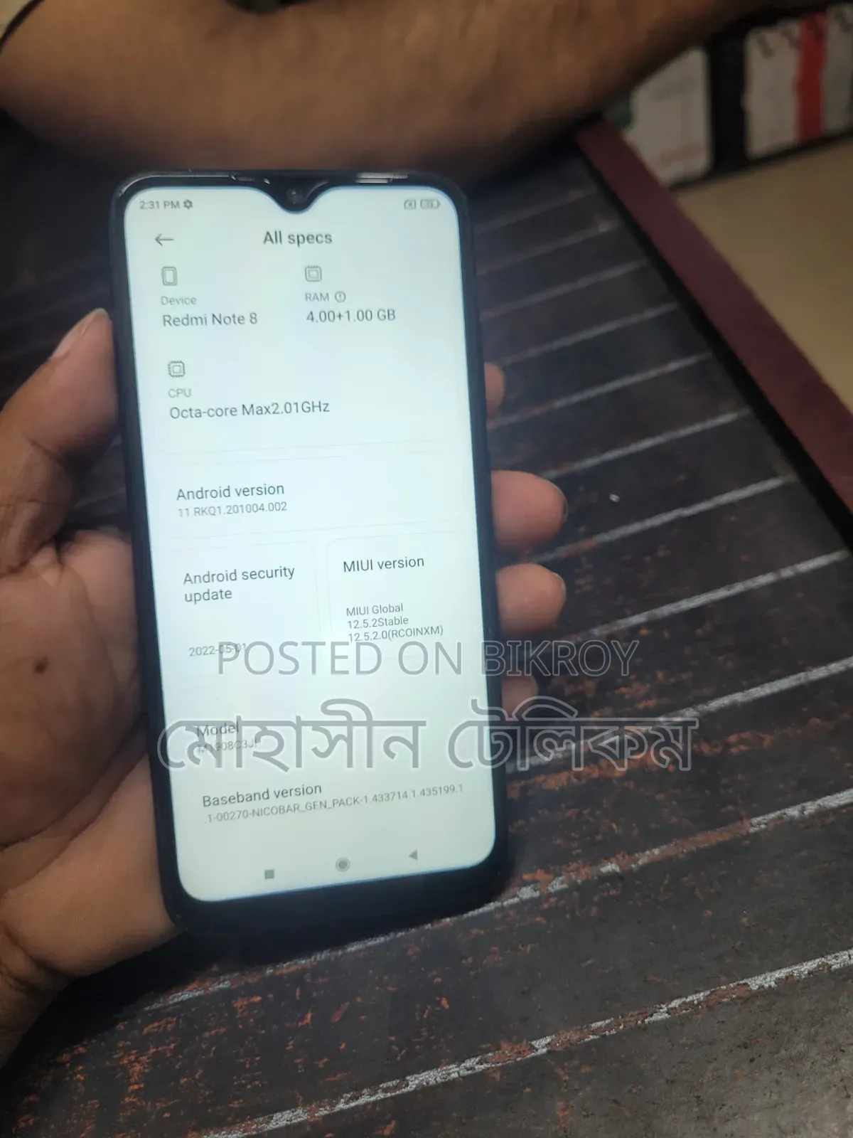 Xiaomi Redmi Note 8 64 GB Black