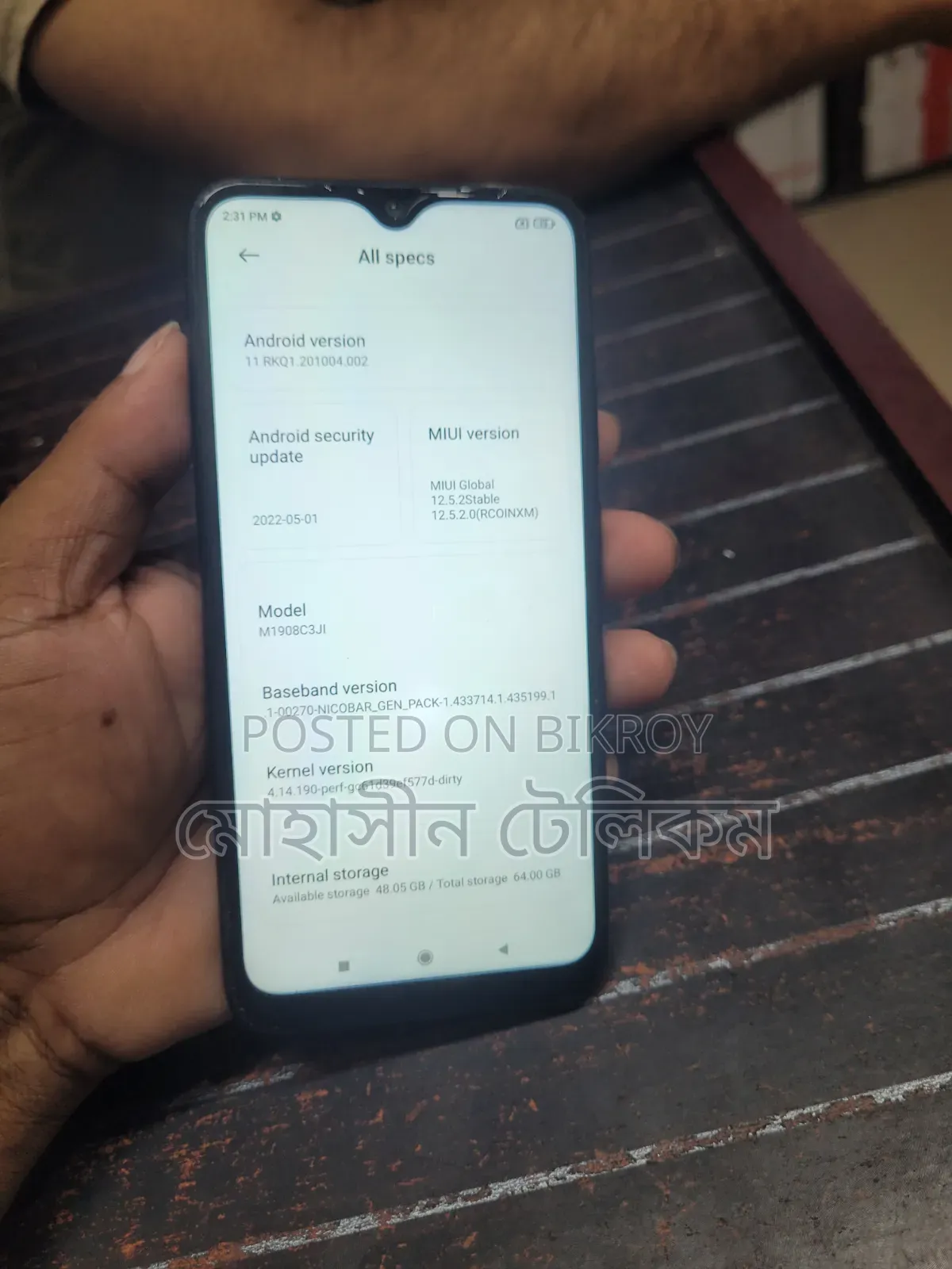 Xiaomi Redmi Note 8 64 GB Black