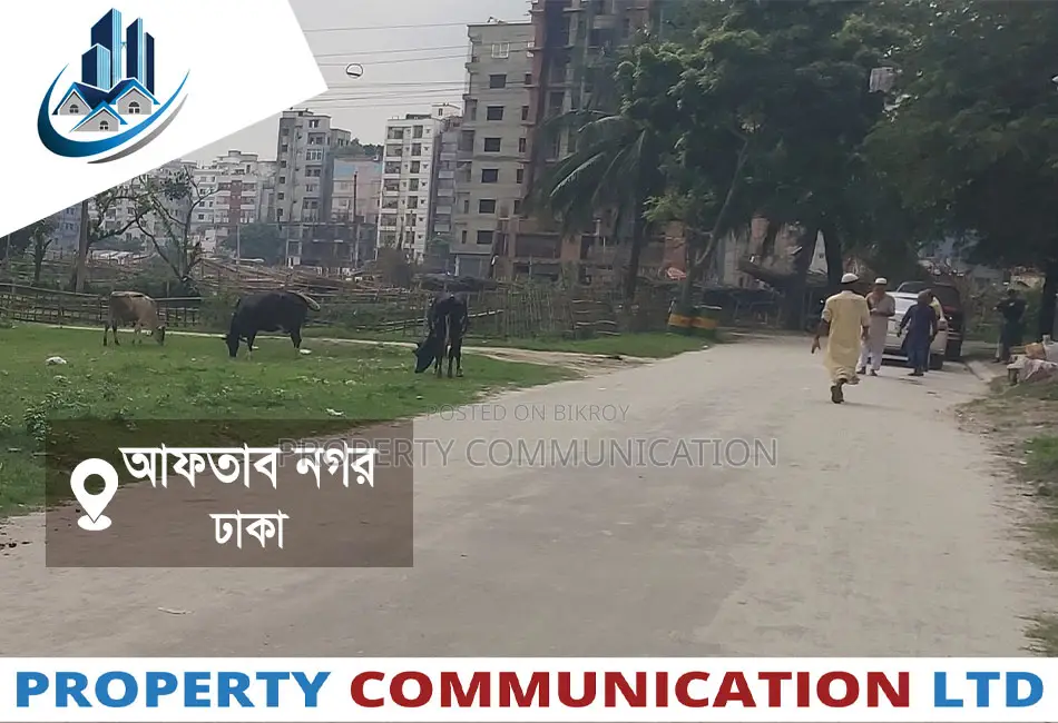 Exclusive- 3 Katha Plot at Aftab Nagar, Block- M