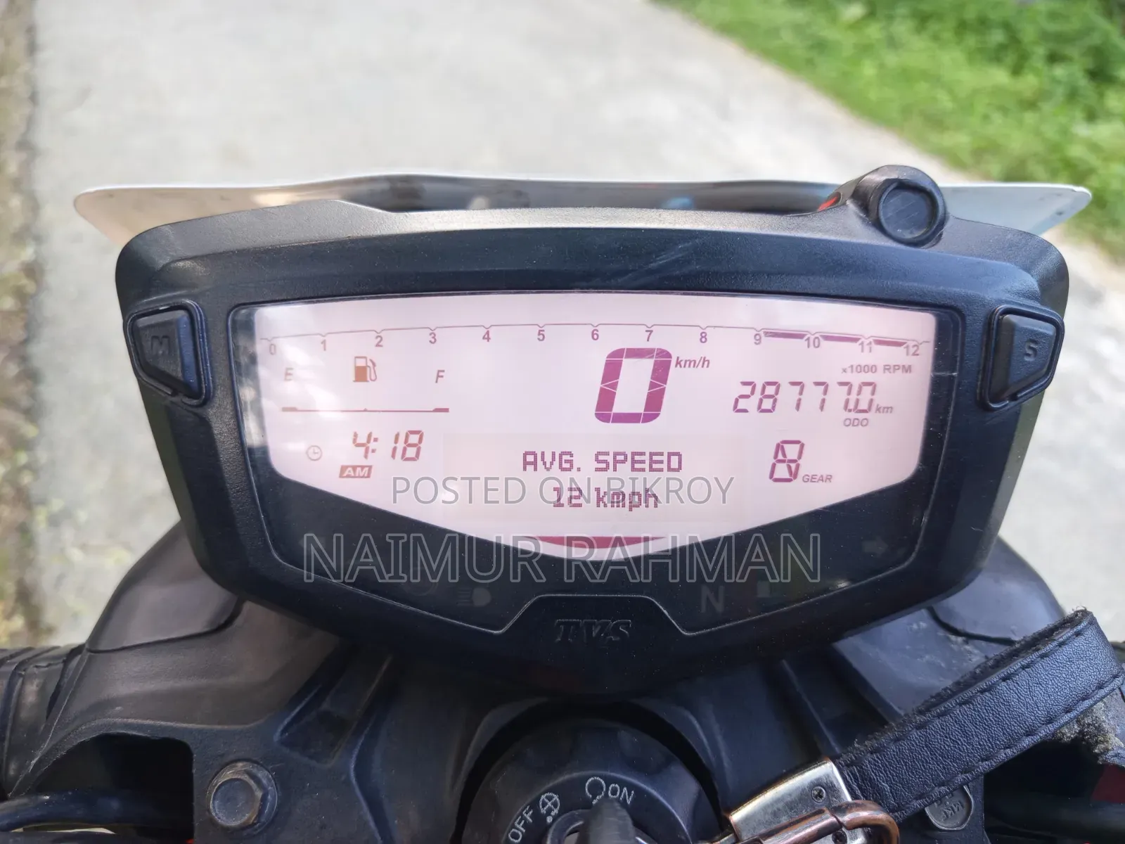 TVS Apache RTR 160 4V 2024 Red