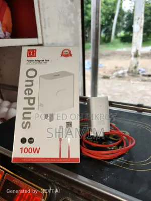 OnePlus 100W Fast SuperVooc Mobile Charger