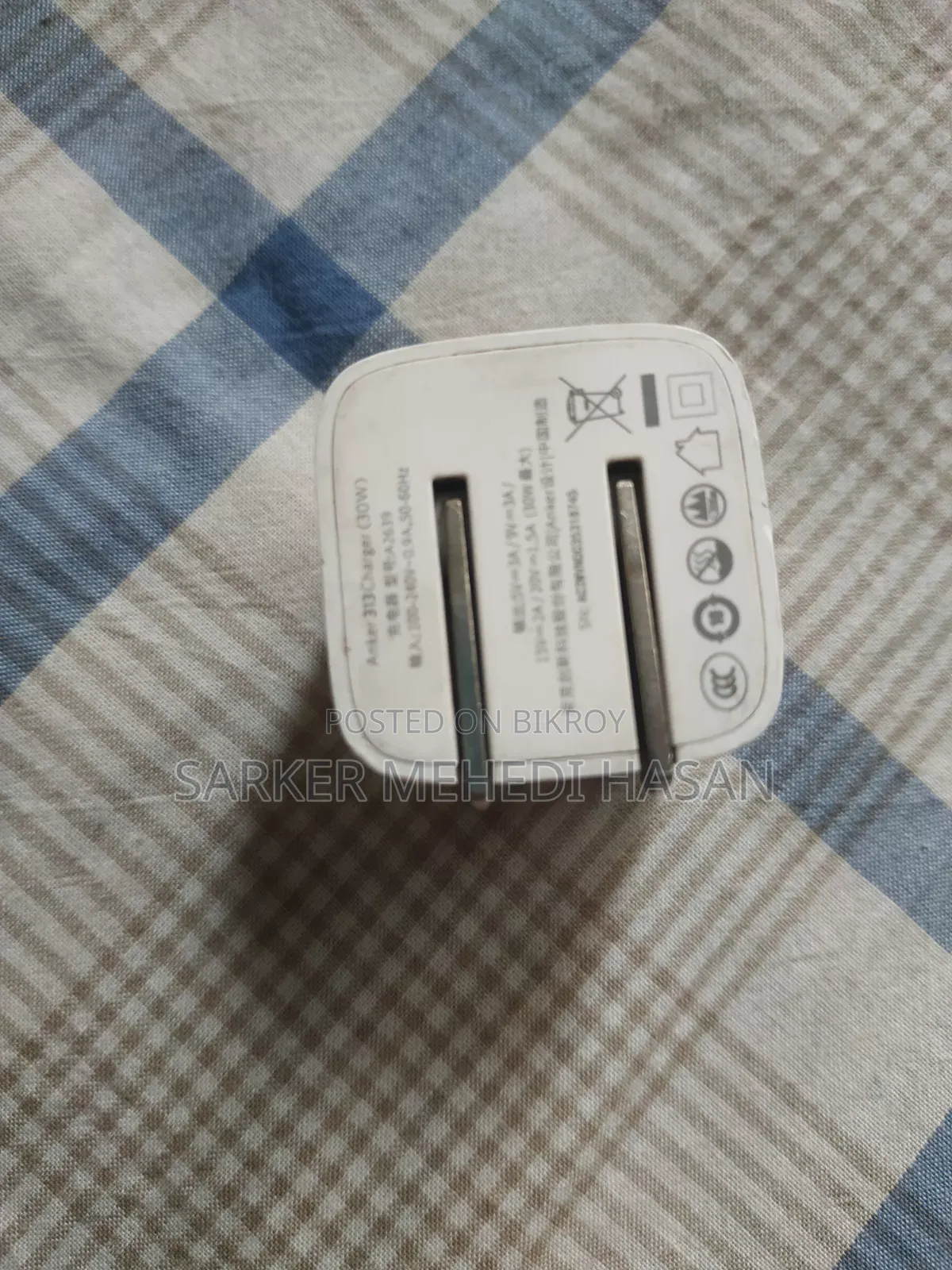 ANKER IQ3 Charger and Tipe C Cuble