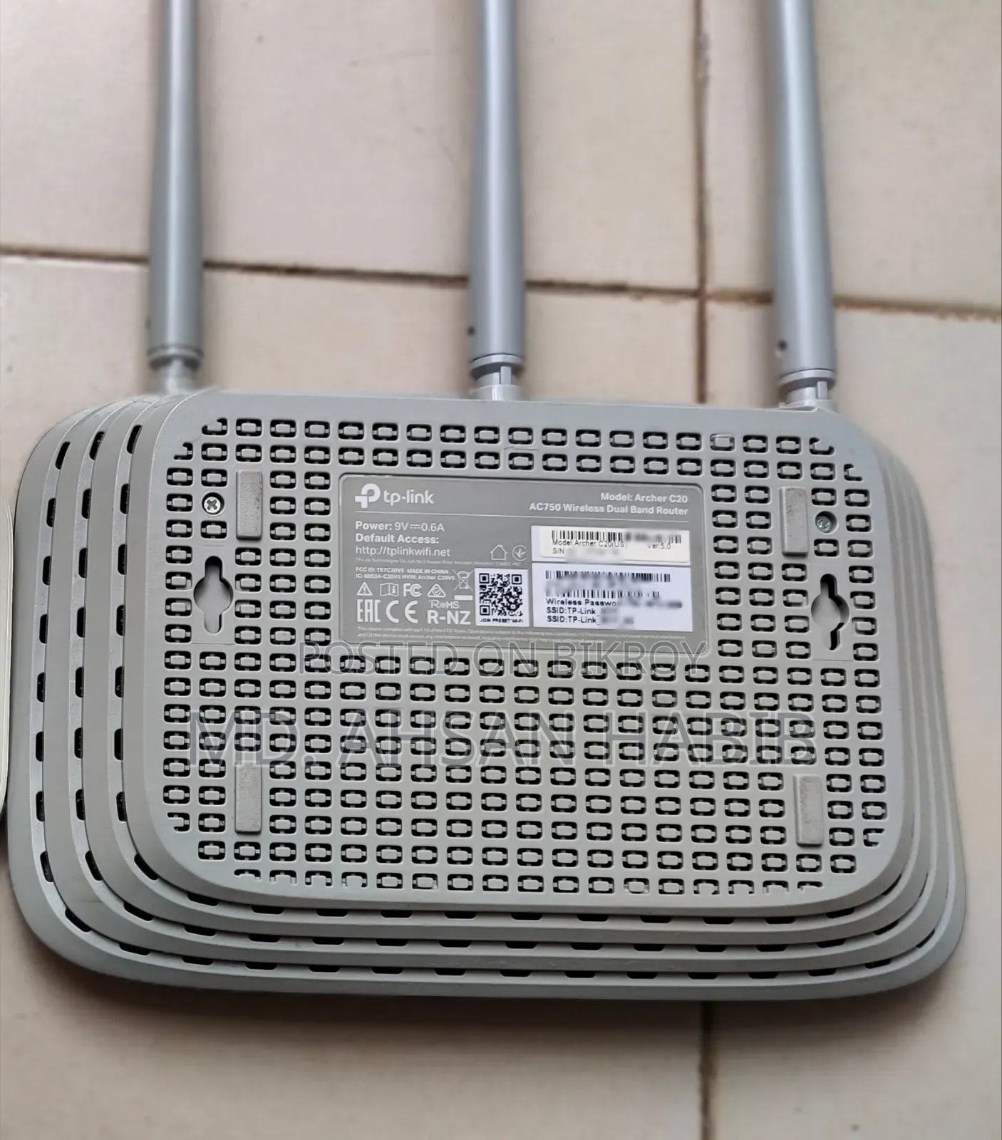 Tplink Archer C20 (US) Router