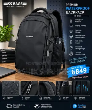 SS Bags Premium Waterproof Backpack