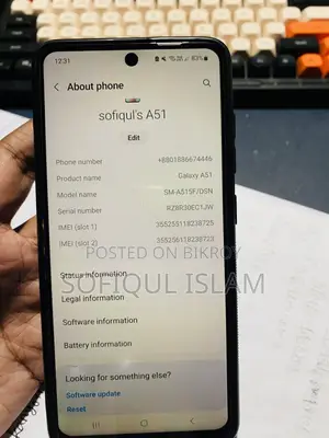Samsung Galaxy A51 128 GB Blue