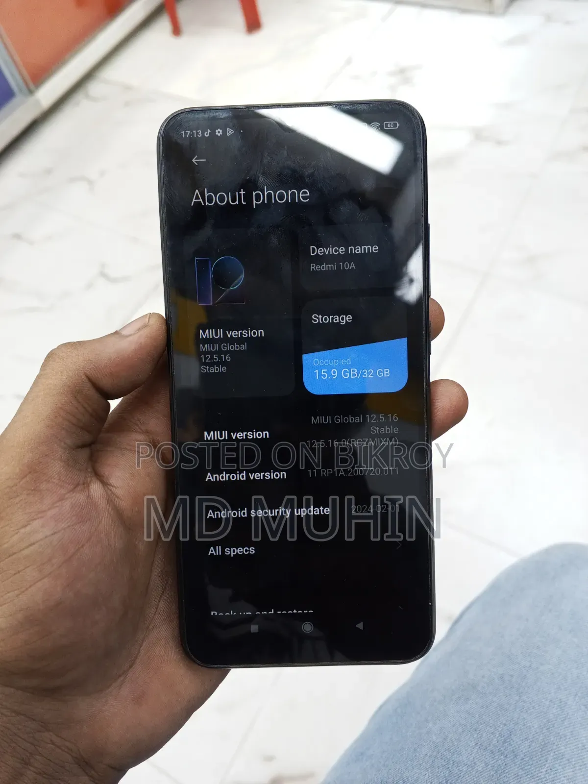 Xiaomi Redmi 10A 32 GB Black