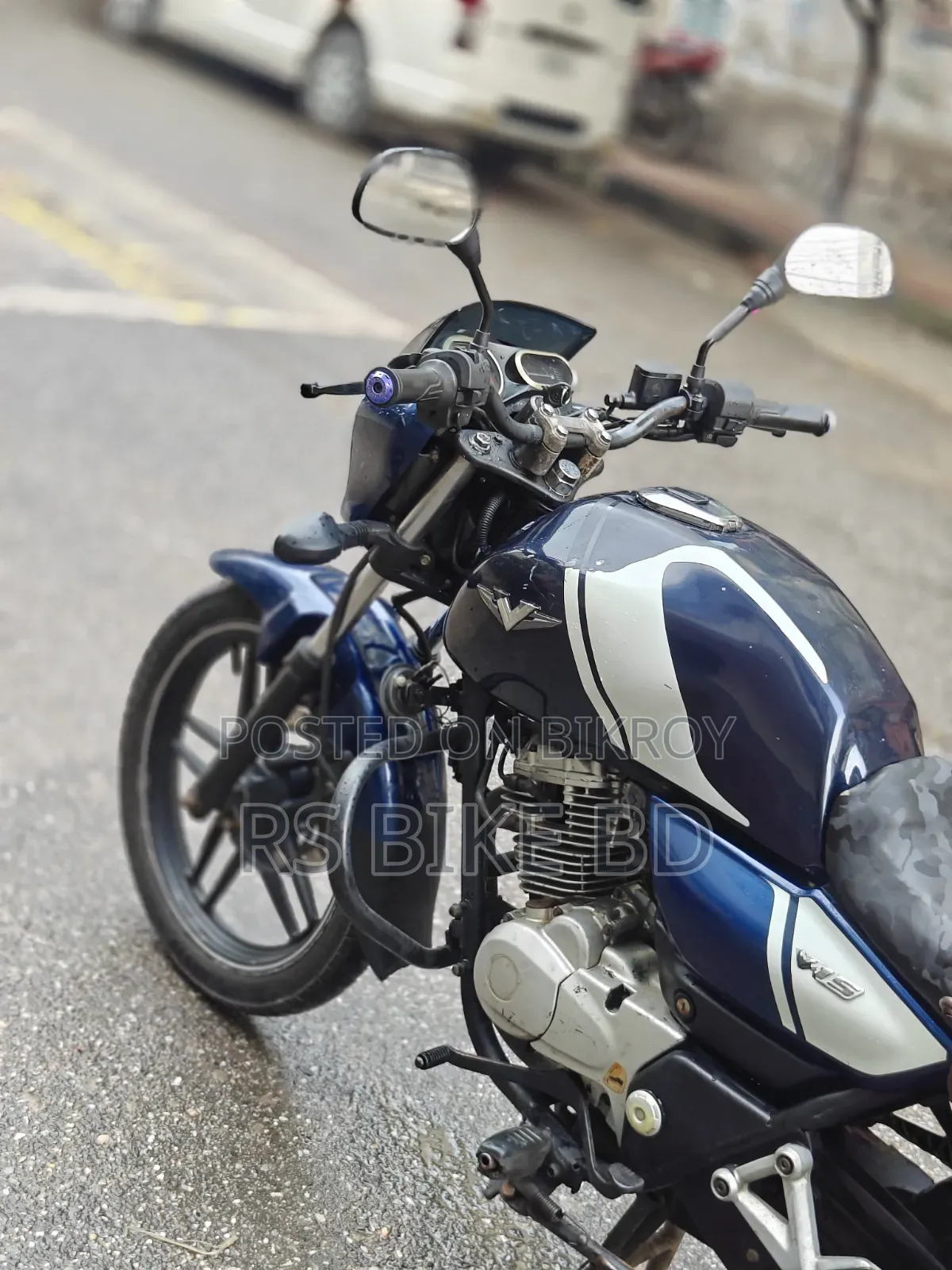 Bajaj V15 2018 Blue