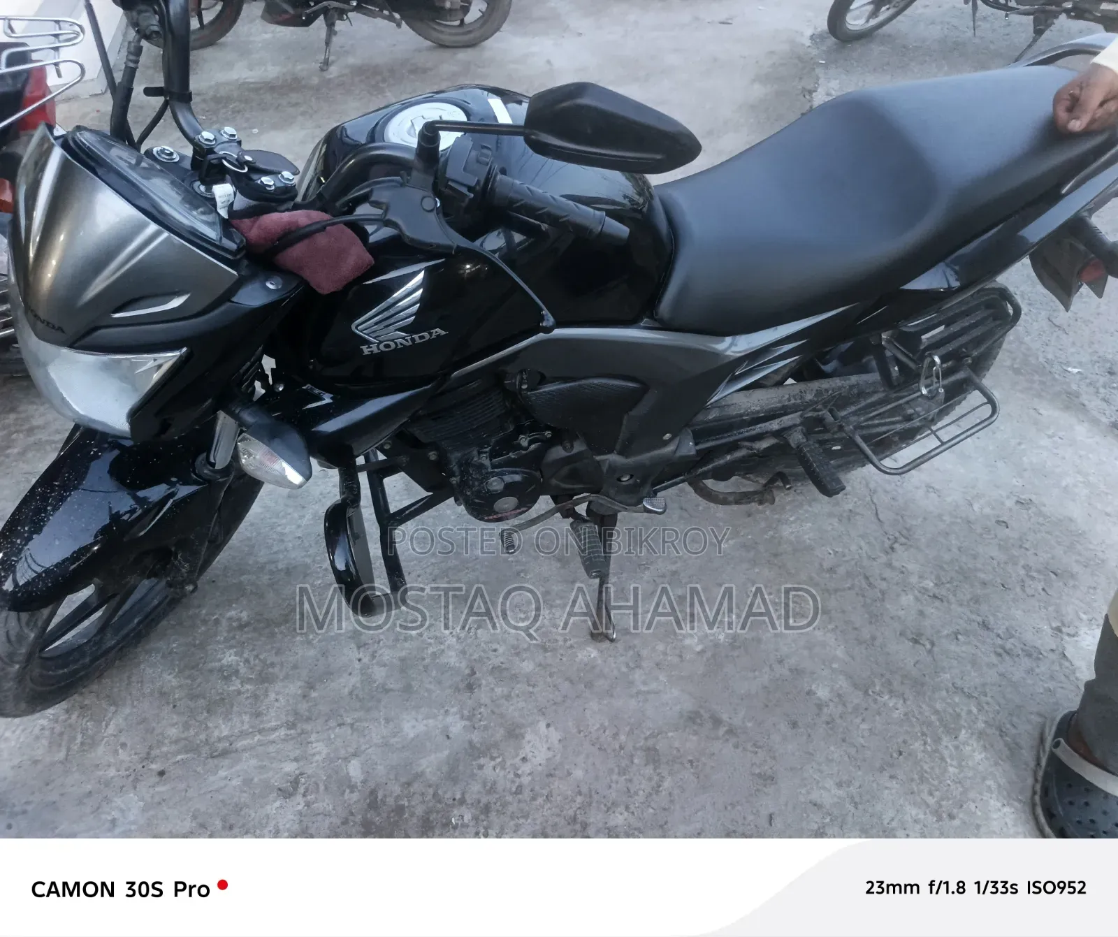 Honda CB 2018 Black