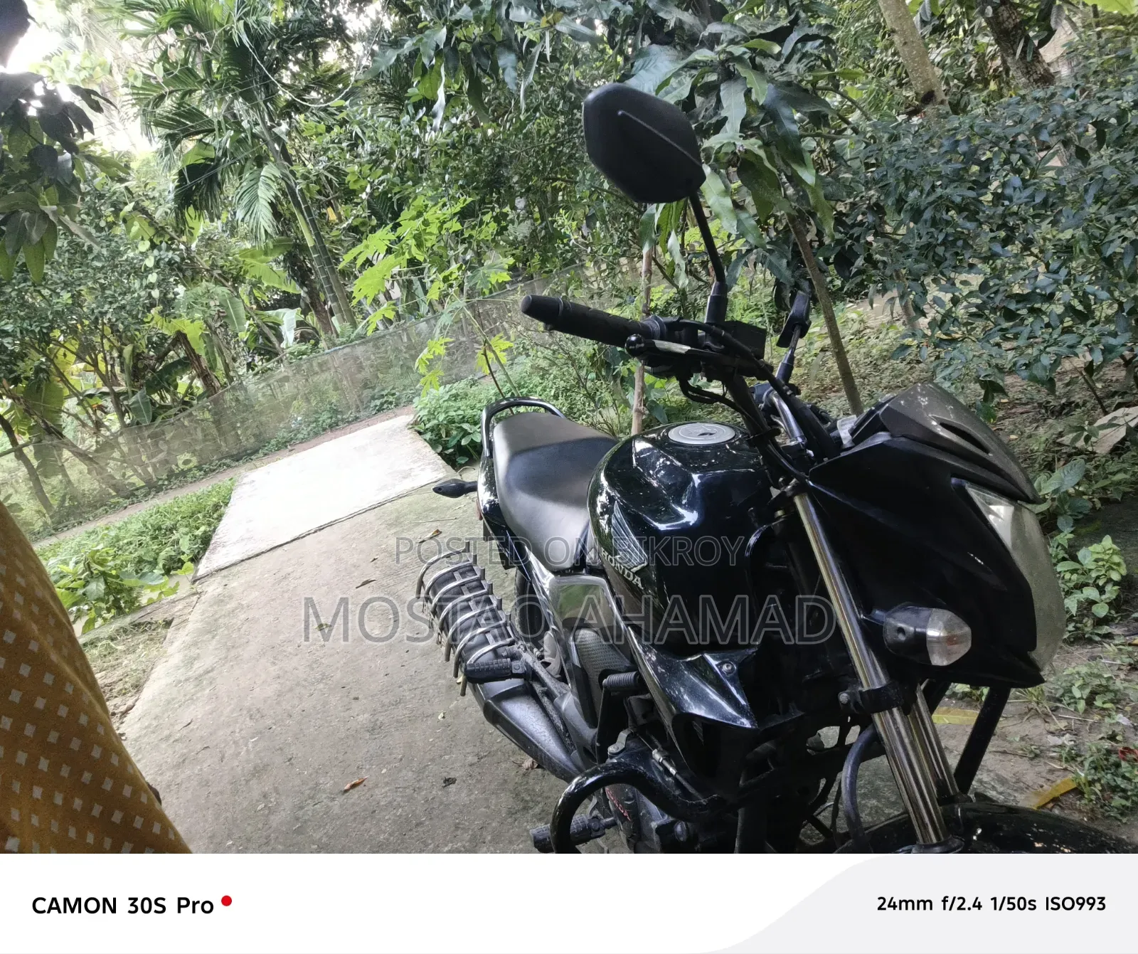 Honda CB 2018 Black