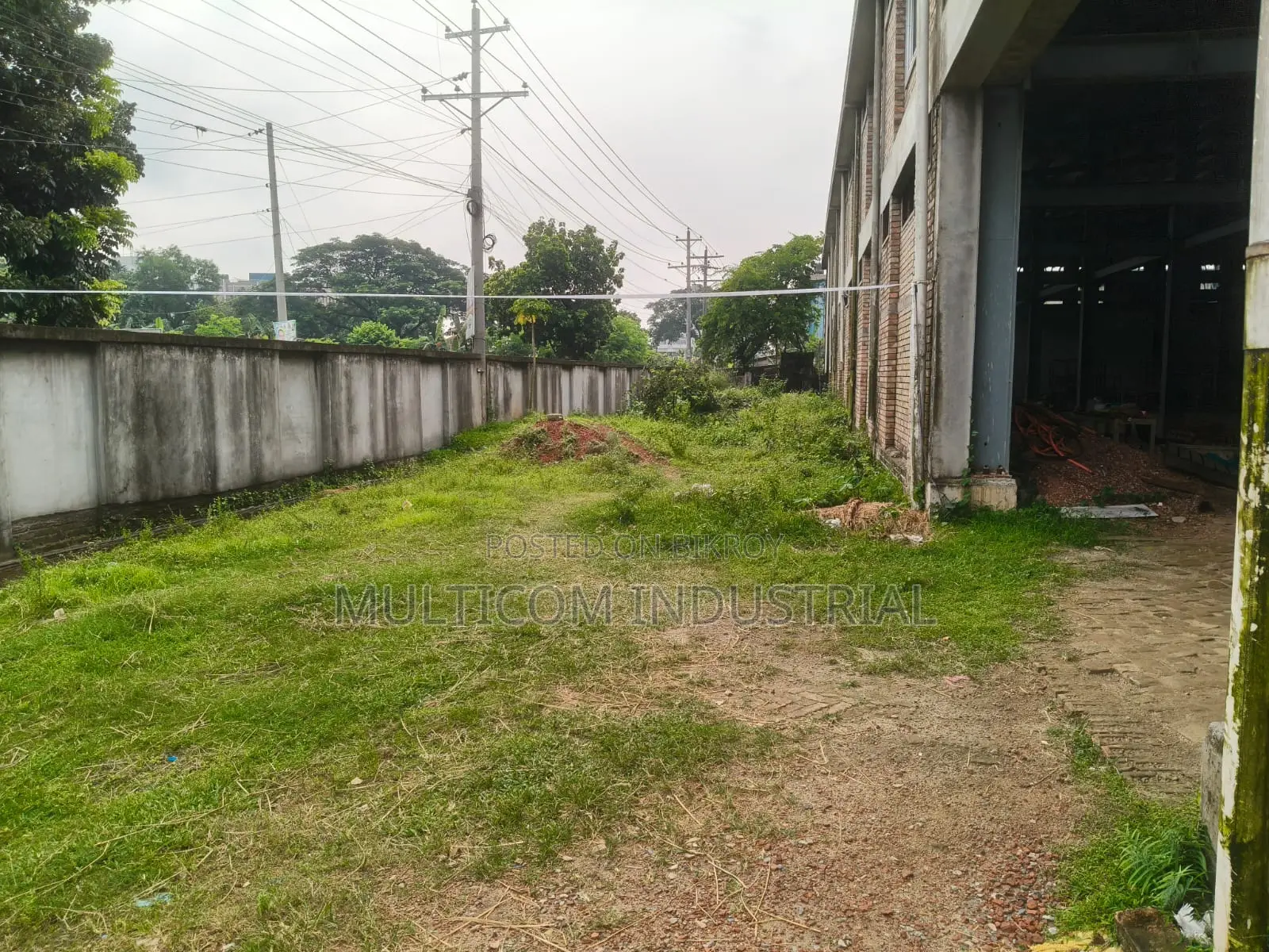 বগবাজার, শ্রীপুর, গাজীপুরে ৬০,০০০ বর্গফুটের কারখানা শেড নির্মাণ