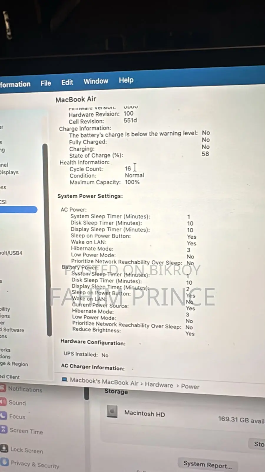 Laptop Apple MacBook Air 2025 M4 16GB Apple M4 SSD 256GB