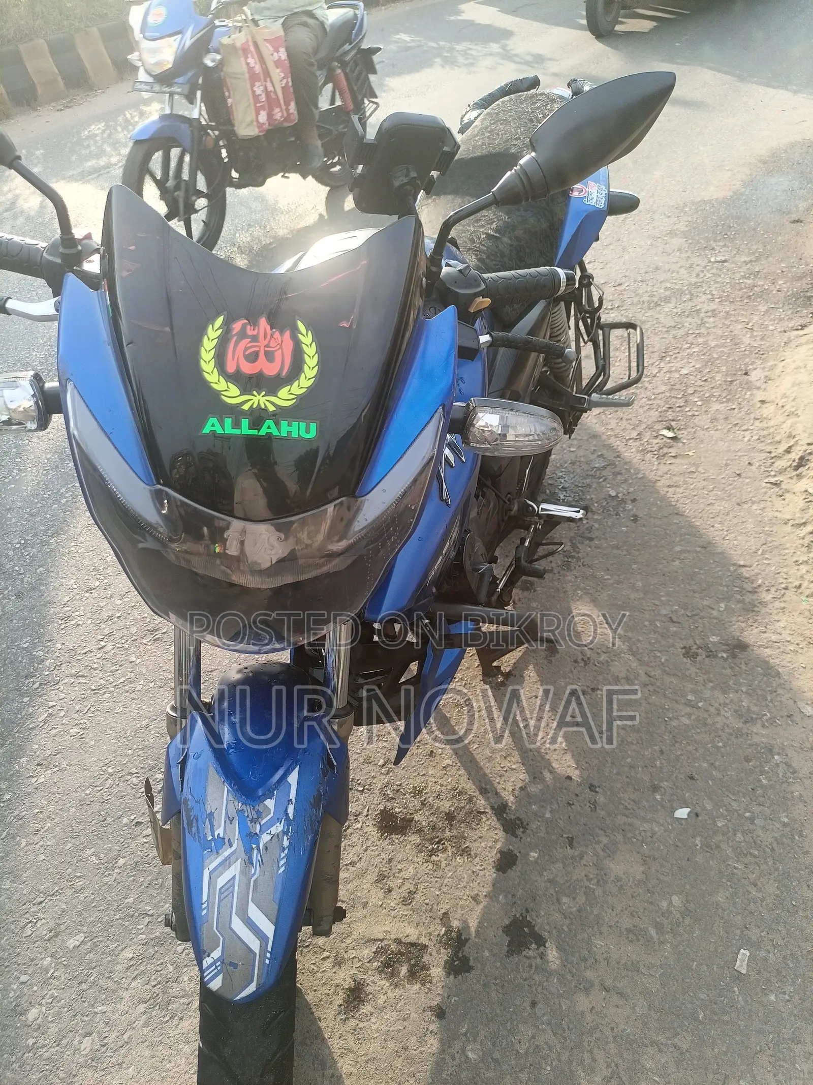 TVS Apache RTR 160 2V 2017 Blue
