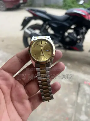 Seiko 5 Watch Stainless Steel 21 Jewels